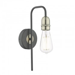 5102-004 Antique Brass & Black Wall Lamp 5102-004 Antique Brass & Black Wall Lamp