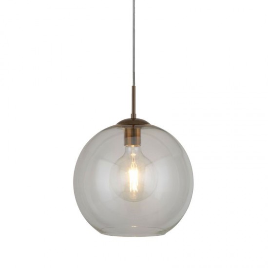 54933-006 Antique Brass Globe Pendant ∅ 30 cm