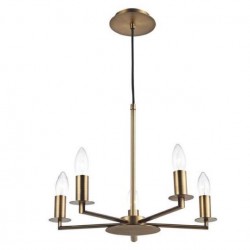 32407-003 Rustic Bronze 5 Light Centre Fitting
