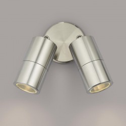 59070-003 Outdoor Aluminium 2 Spotlights 