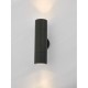 59071-003 Outdoor Black Up & Down Wall Lamp