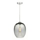 59077-003 Chrome Pendant with Smooth Mirrored Glass