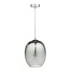 59077-003 Chrome Pendant with Smooth Mirrored Glass