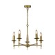 79806-005 Matt Brass 5 Light Centre Fitting