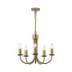 79804-005 Matt Brass 5 Light Centre Fitting