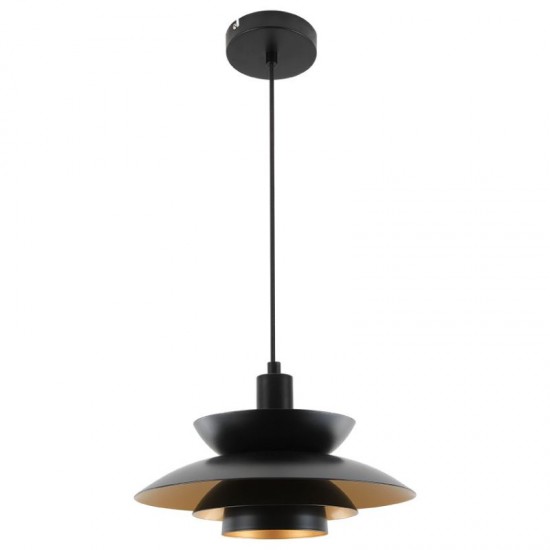 75632-005 Black Pendant Ø 30 cm