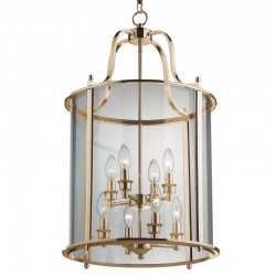 22634-005 Antique Brass 8 Light Lantern Pendant 22634-005 Antique Brass 8 Light Lantern Pendant
