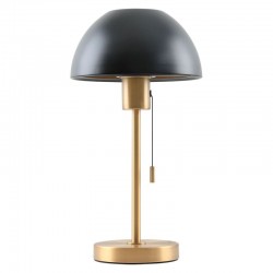 75701-005 Brass Desk Lamp with Black & Gold Shade 75701-005 Brass Desk Lamp with Black & Gold Shade