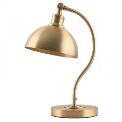75703-005 Satin Brass Desk Lamp
