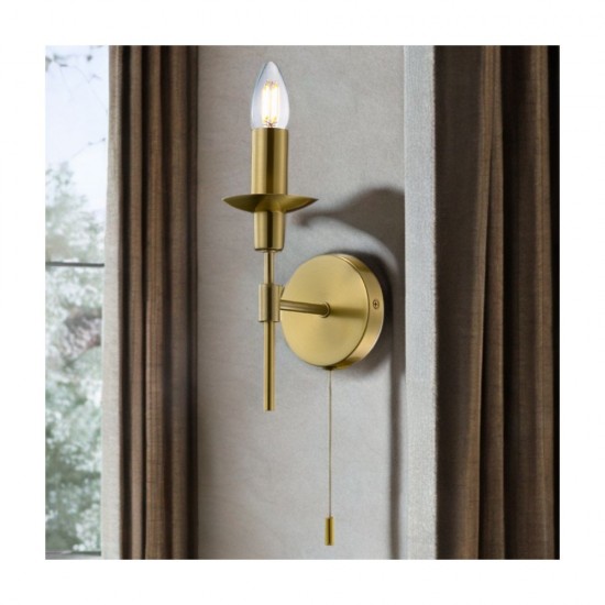 79807-005 Matt Brass Wall Lamp