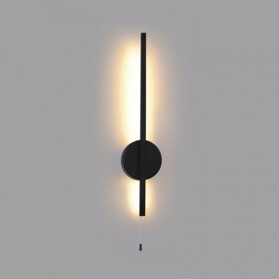 75652-005 Black LED Wall Lamp IP44