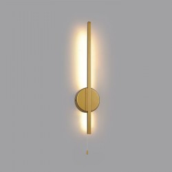 75650-005 Painted Gold LED Wall Lamp IP44