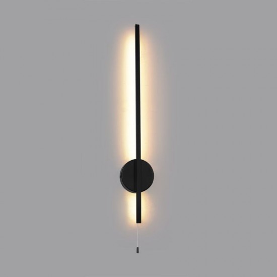 75653-005 Black LED Wall Lamp IP44