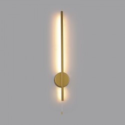 75651-005 Painted Gold LED Wall Lamp IP44