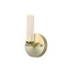 79003-006 Satin Brass LED Wall Lamp with Decorative Diffuser