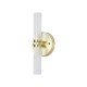 79004-006 Satin Brass LED Wall Lamp with Decorative Diffuser