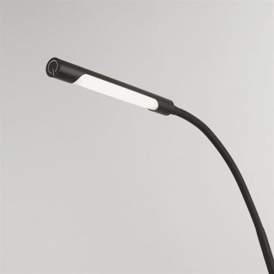 75381-006 Rechargeable Black LED Floor Lamp