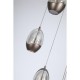 79012-006 Latte 5 Light LED Cluster Pendant with Champagne Glass