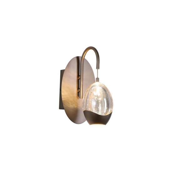79013-006 Latte LED Wall Lamp with Champagne Glass