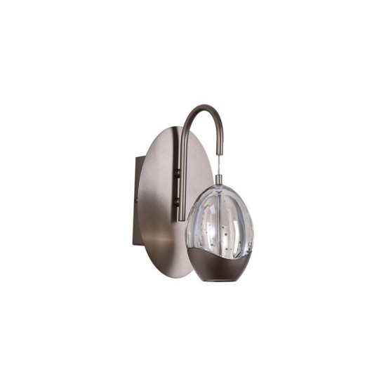 79013-006 Latte LED Wall Lamp with Champagne Glass