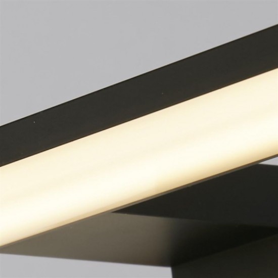 75391-006 Black LED Wall Lamp 9W IP44