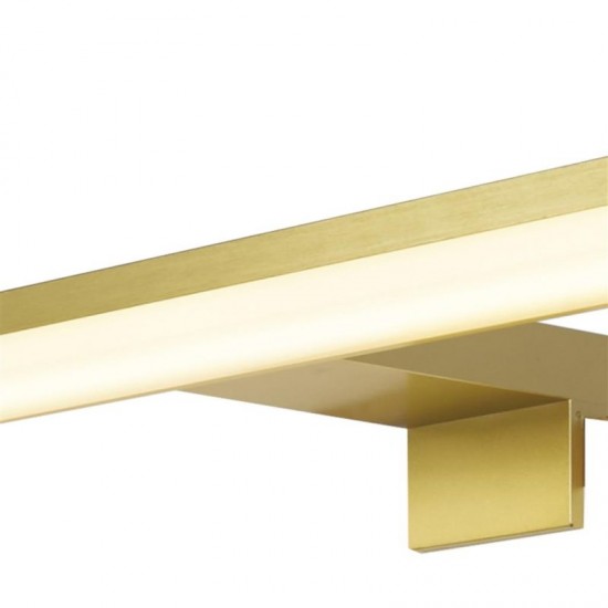 75394-006 Matt Gold LED Wall Lamp 12W IP44