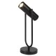21007-006 Matt Black Single Table Lamp