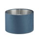 71901-006 - Shade Only - Teal Velvet Shade with Silver Inner Ø 28 cm