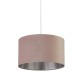 71903-006 - Shade Only - Pink Velvet Shade with Silver Inner Ø 38 cm