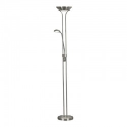 21129-006 Satin Silver Mother & Child LED Floor Lamp
