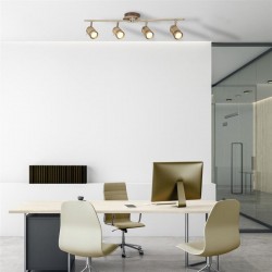 21195-006 Bathroom Antique Brass 4 Spotlights 21195-006 Bathroom Antique Brass 4 Spotlights