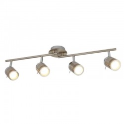 21196-006 Bathroom Satin Silver 4 Spotlights 21196-006 Bathroom Satin Silver 4 Spotlights