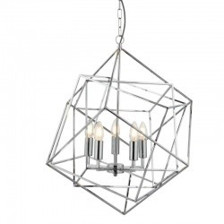 21233-006 Polished Chrome 5 Light Pendant