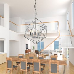 21233-006 Polished Chrome 5 Light Pendant