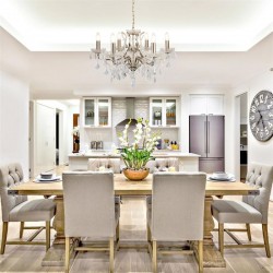 21265-006 Antique Brass 6 Light Chandelier with Crystal 21265-006 Antique Brass 6 Light Chandelier with Crystal