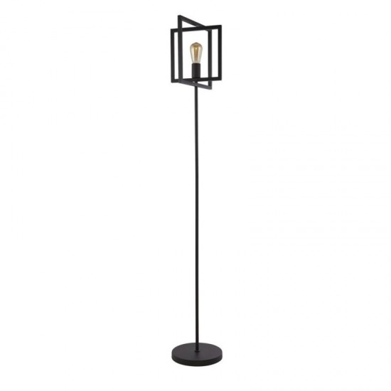 71916-006 Matt Black Floor Lamp