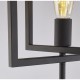 71916-006 Matt Black Floor Lamp