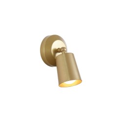 79044-006 Gold USB Rechargeable LED Wall Lamp