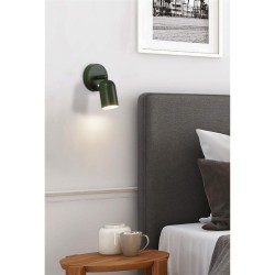 79045-006 Green USB Rechargeable LED Wall Lamp