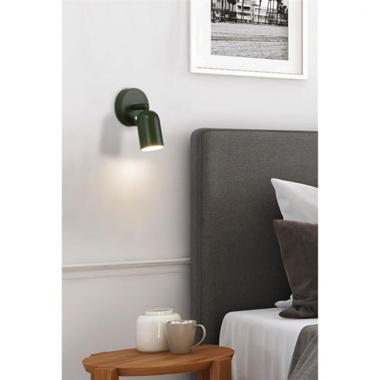 79045-006 Green USB Rechargeable LED Wall Lamp