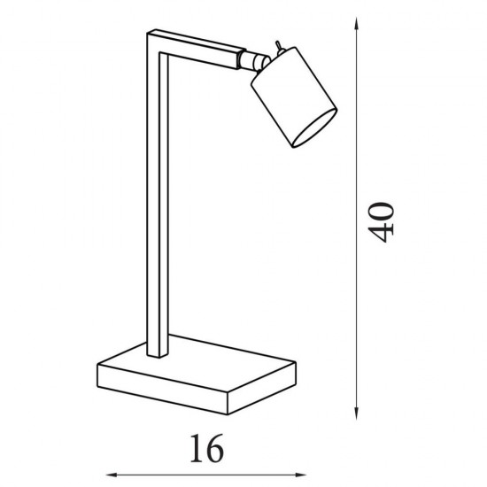 79050-006 Latte Desk Lamp