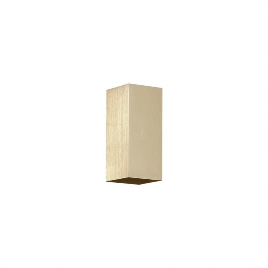 79060-006 Gold Up & Down Square Wall Lamp