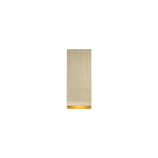 79060-006 Gold Up & Down Square Wall Lamp