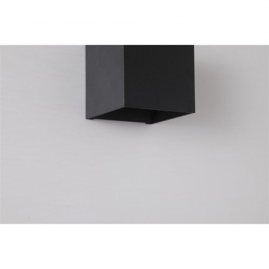 79064-006 Black Up & Down Square Wall Lamp