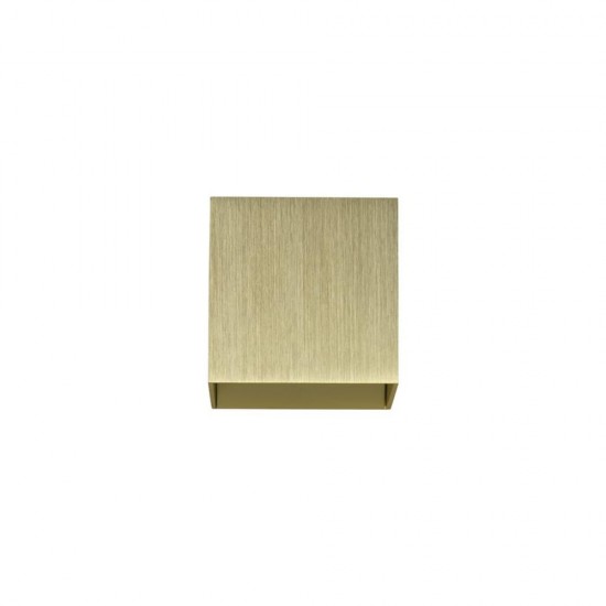 79065-006 Gold Up & Down Square Wall Lamp