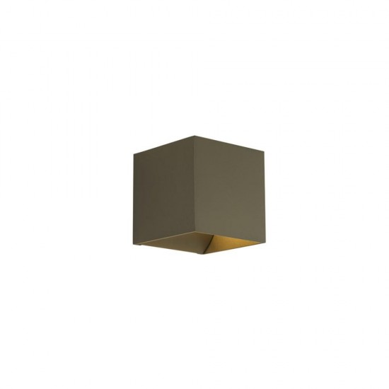 79066-006 Latte Up & Down Square Wall Lamp