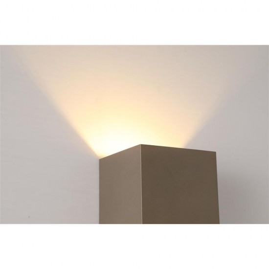 79066-006 Latte Up & Down Square Wall Lamp