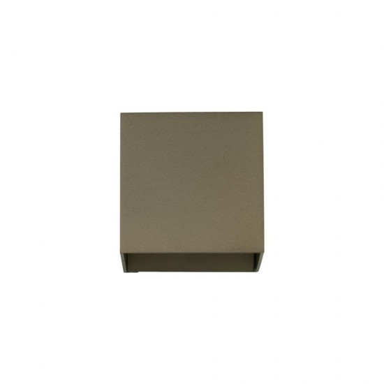 79066-006 Latte Up & Down Square Wall Lamp