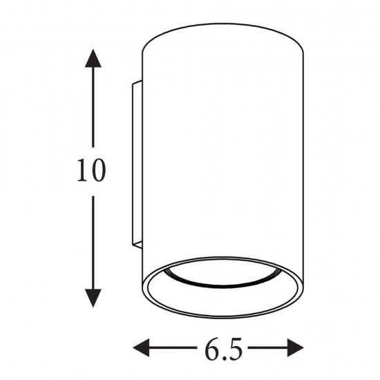 79071-006 White Wall Lamp