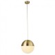 9618-006 Satin Brass Pendant with White Diffuser